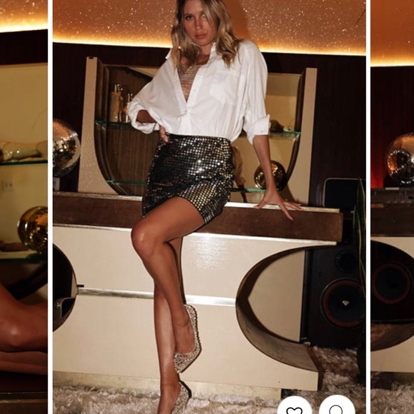 12th Tribe Babes in the Wild Sequin Skirt - Picture 1 of 6